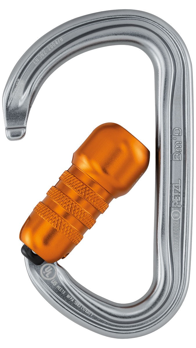 Petzl Bm'D Asymmetrical High-Strength Carabiner