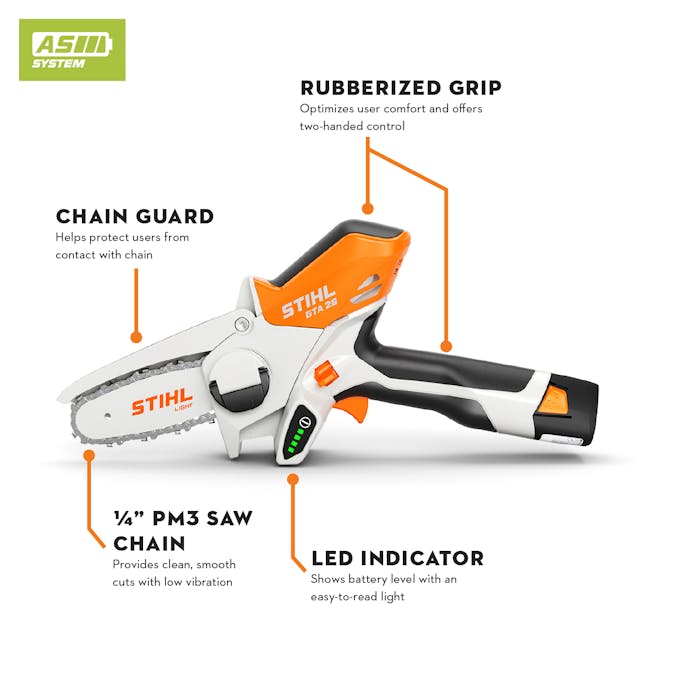 AS 2 Lithium-Ion Battery for Stihl GTA 26 (EA02 400 6501)