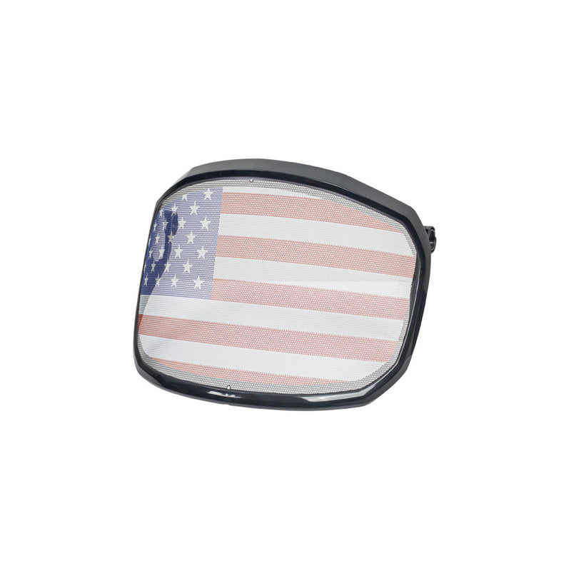 Protos F39 Metal Visor - US Flag Print