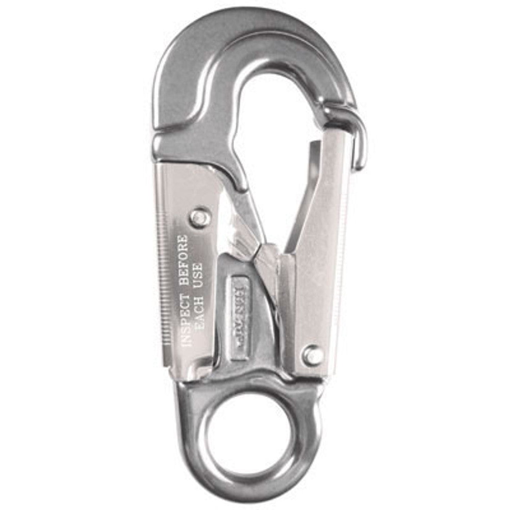 Notch Silver Aluminum Locking Rope Snap