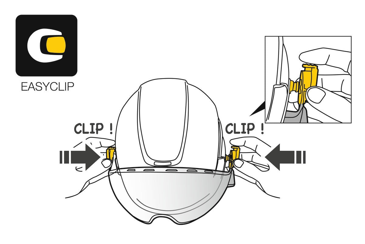 Petzl VIZEN MESH Face shield for VERTEX HELMET