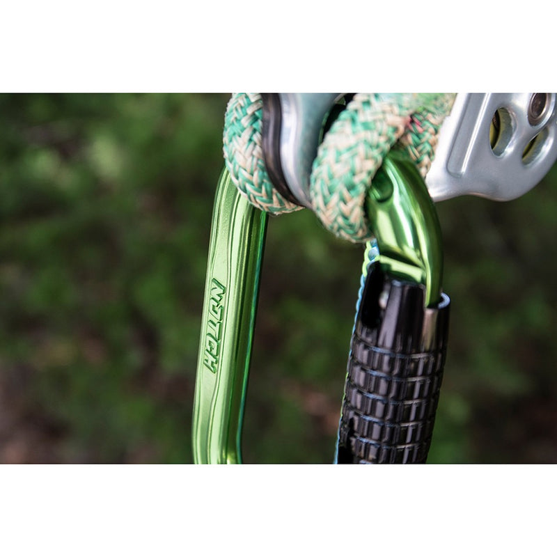 Notch Absolute Oval Carabiner GREEN