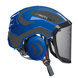 Protos Arborist Helmet BLUE/GRAY