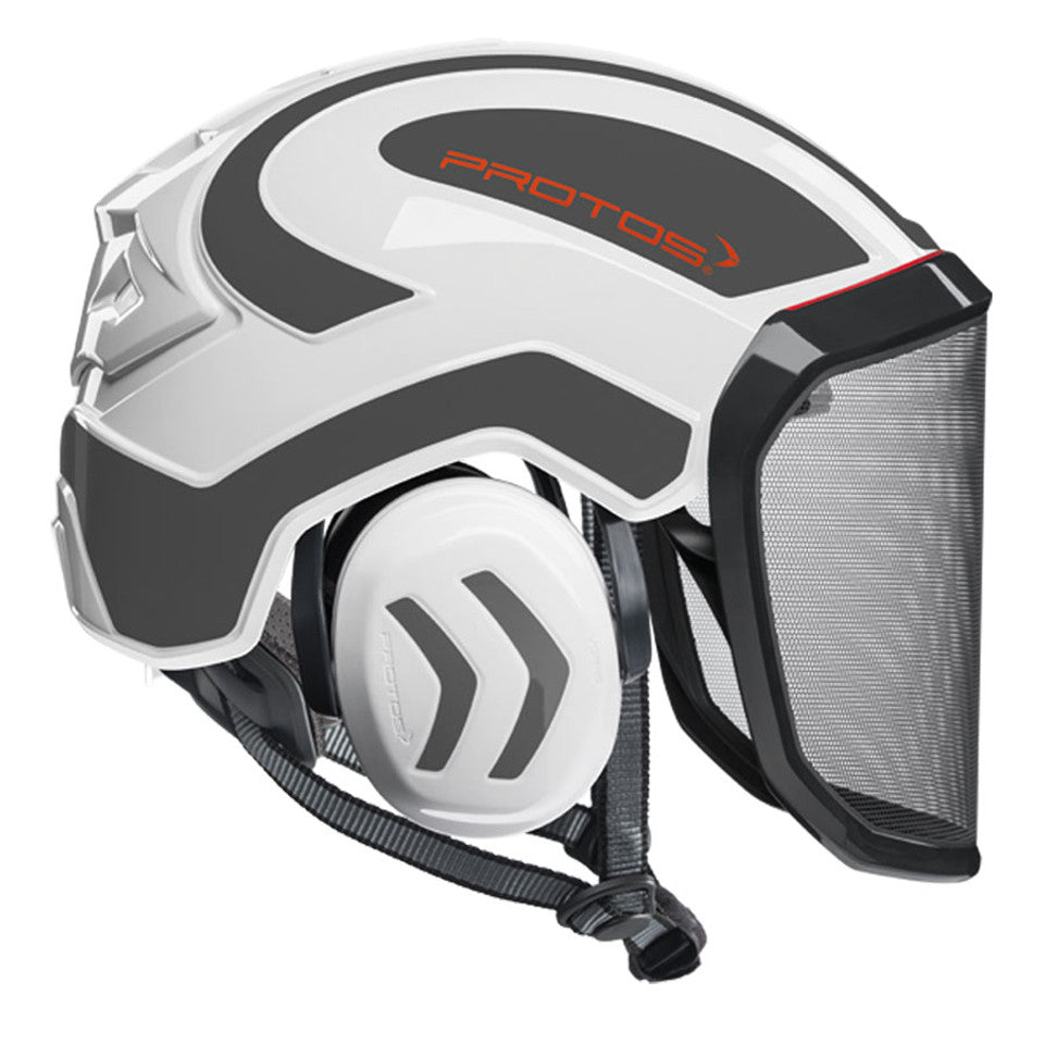 Protos Arborist Helmet WHITE/GRAY