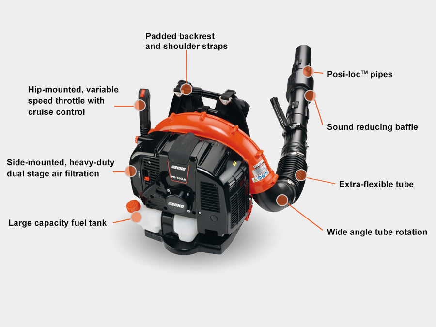 Echo PB-760LNH backpack blower