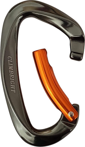 CLIMB RIGHT ALUMINUM MINI PADDLE CARABINER