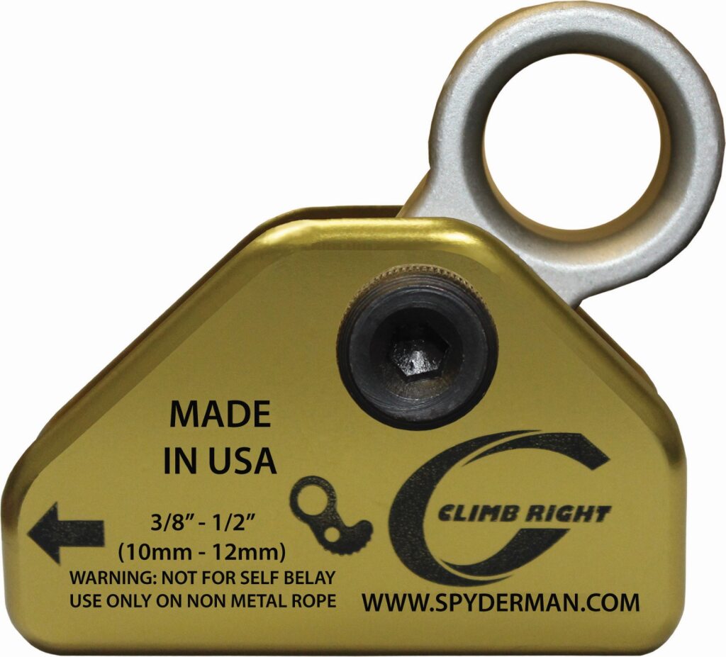 CLIMB RIGHT MINI ROPE GRAB W/ INNER  SPRING FITS 1/2