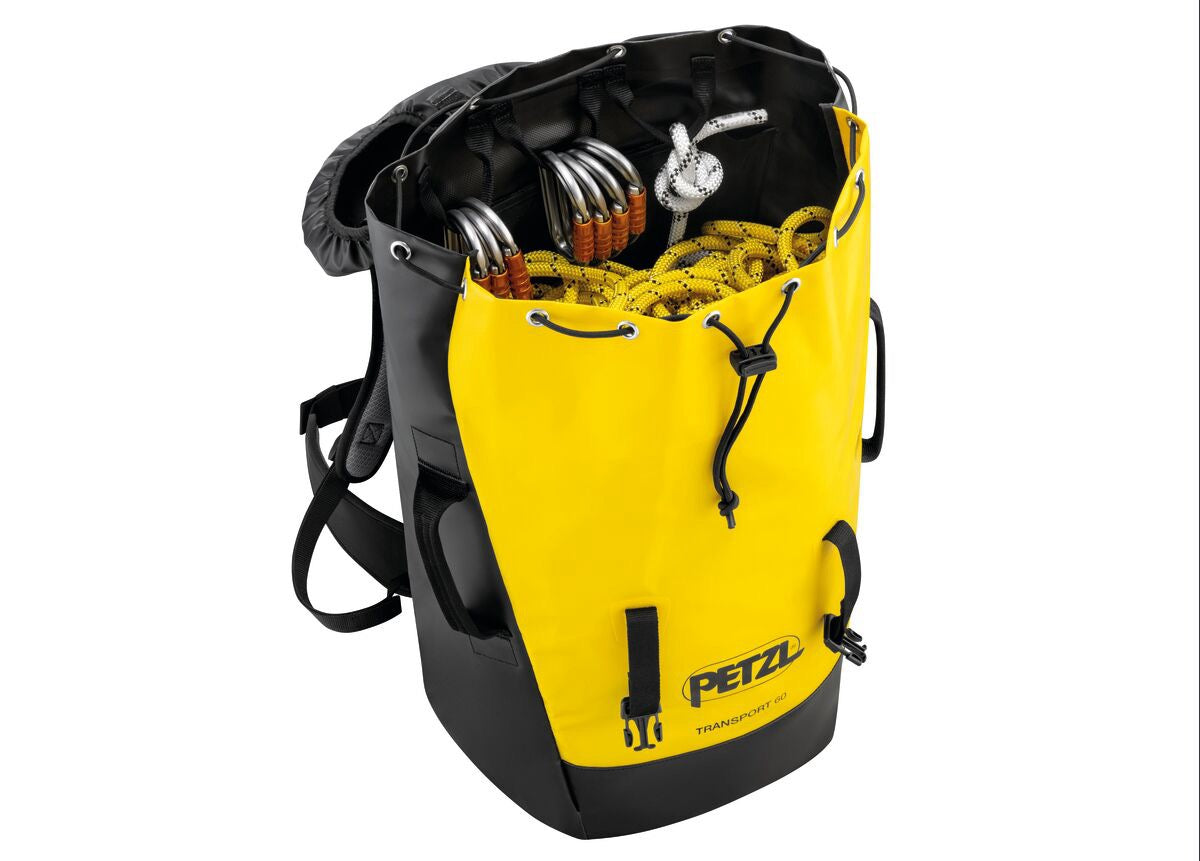 Petzl Black TRANSPORT 60 Pack
