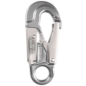 Notch Silver Aluminum Locking Rope Snap