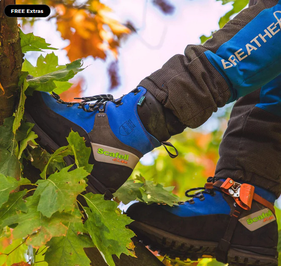 Arbortec Scafell Lite Cobalt Chainsaw Boot blue 8