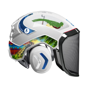 Protos SPECIAL EDITION Guatemalan Flag 2 Helmet