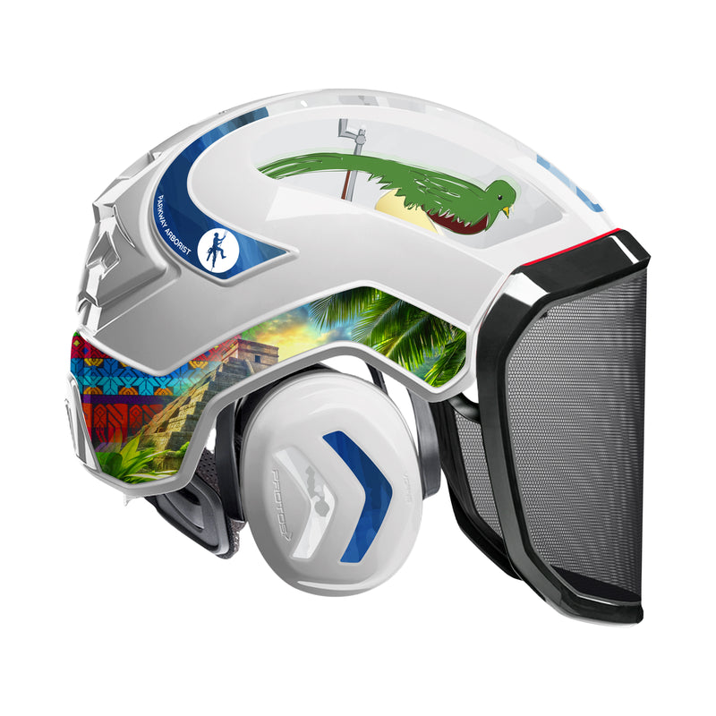 Protos SPECIAL EDITION Guatemalan Flag 2 Helmet