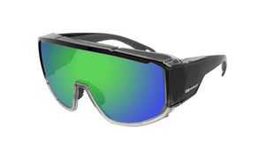 Bomber MAGNUM Safety- Green Mirror Crystal
