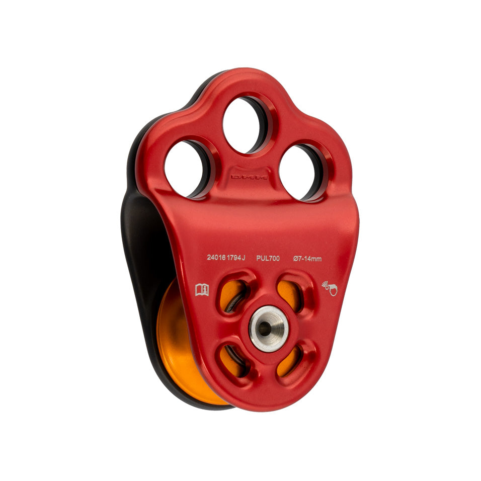 DMM Triple Attachment Pulley 2 RED